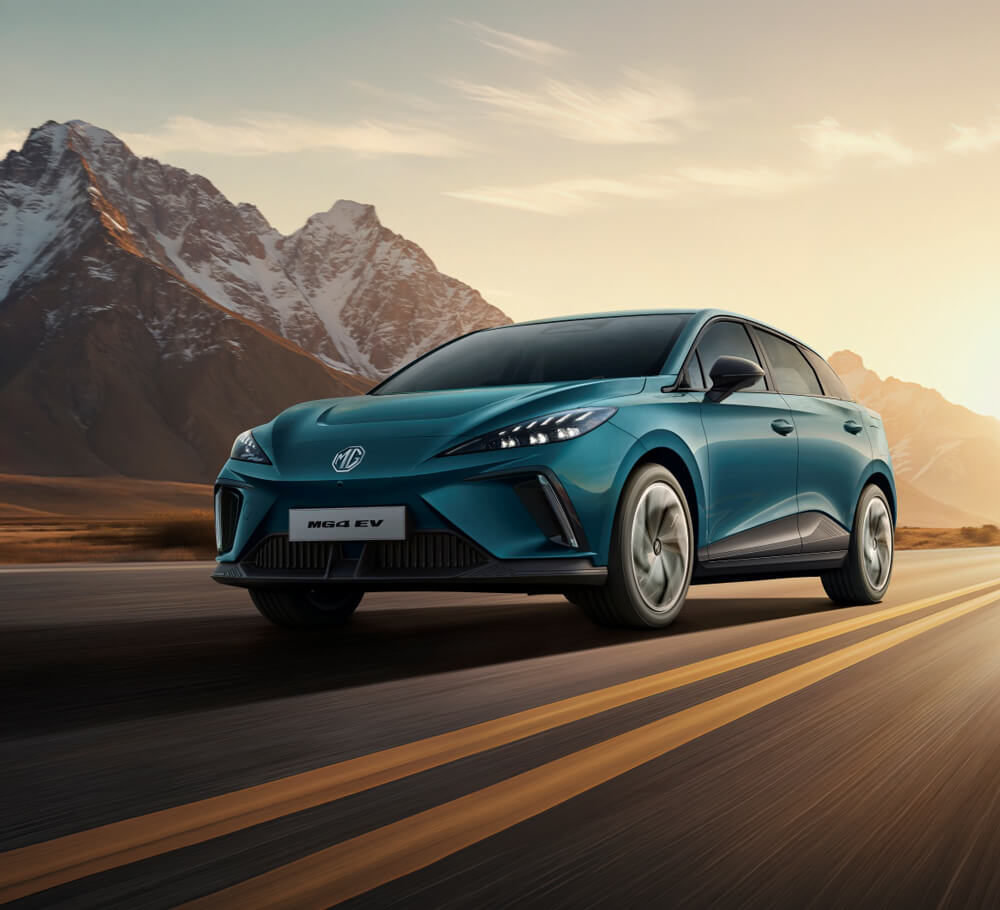 MG electric vehicles range