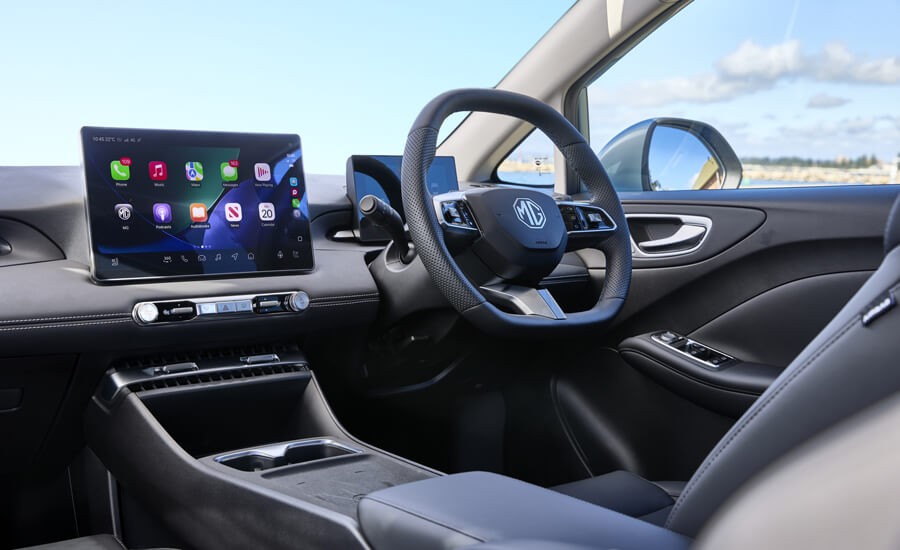 MG4 EV spacious interior