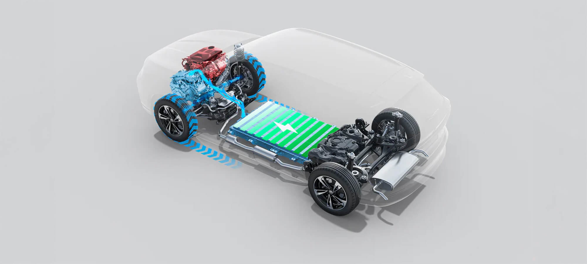 Transparent Plyg-in Hybrid Chassis