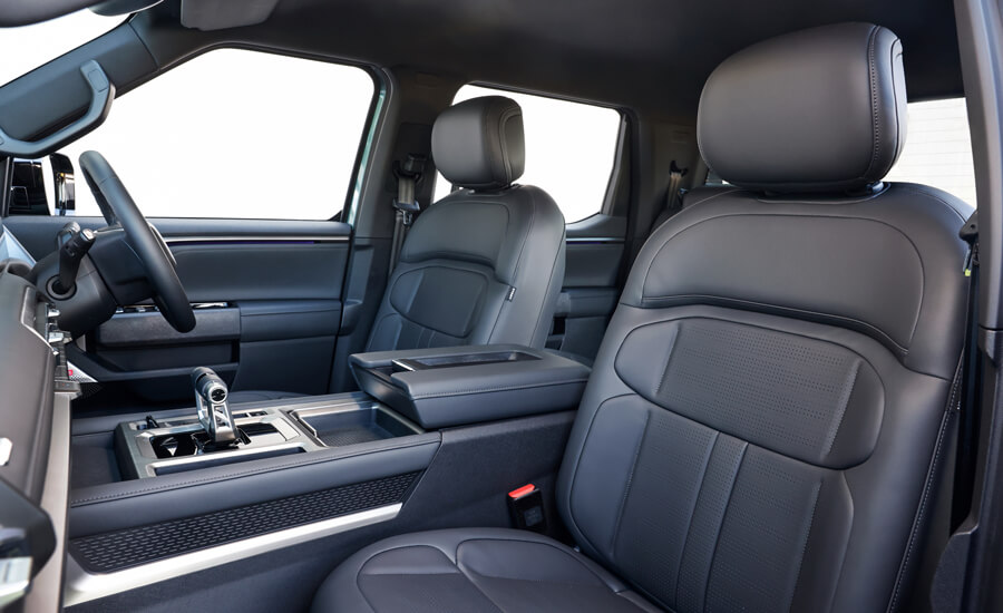 Premium leather seats and the latest technology